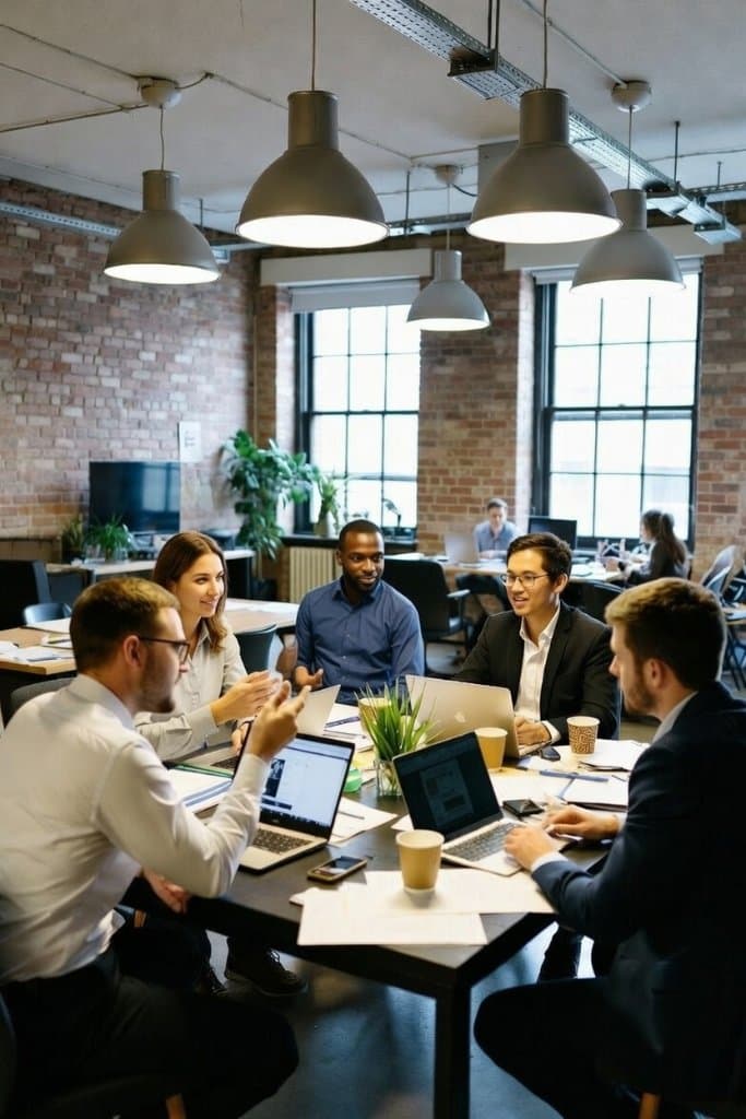 Business team meeting